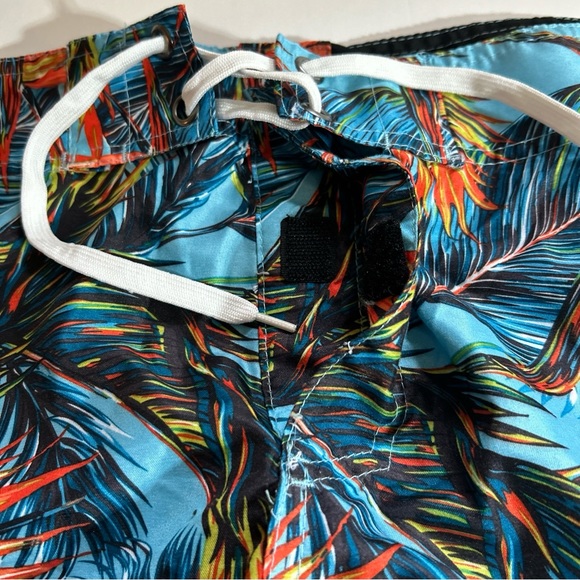 RQQBA Multi Colored Swim Shorts Size 36 - Picture 5 of 12